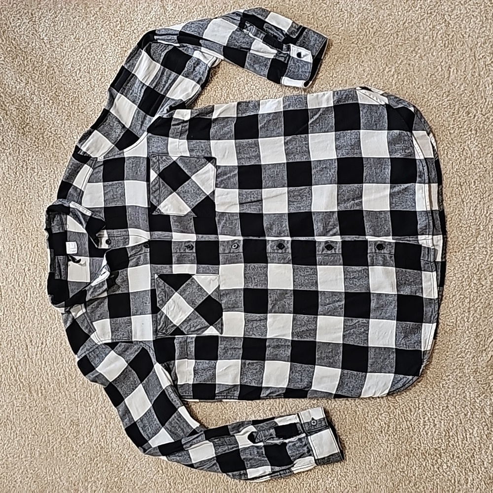 Buffalo Plaid Shirt - size 10
